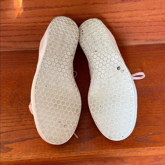 Adidas Gazelle Pink and White Sneakers - Picture 8 of 11